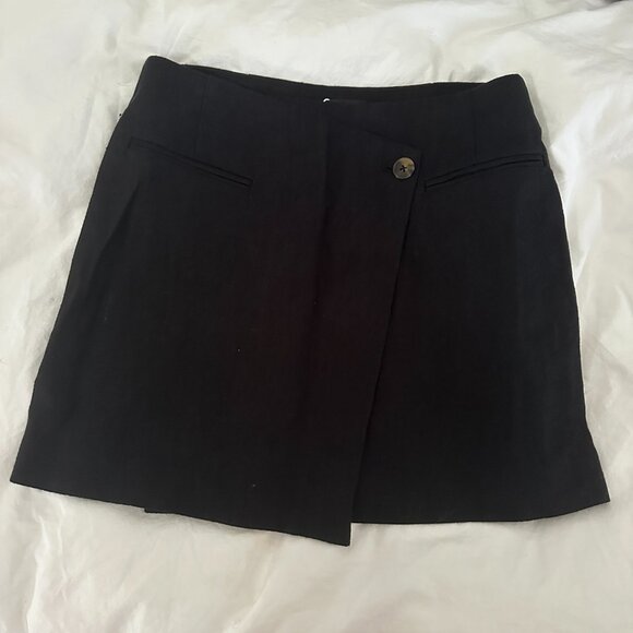 Anine Bing Natalia Linen Skirt - Picture 4 of 8